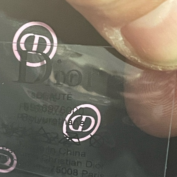 Dior Round Cosmetic Perfume Makeup Bag Pouch Pink Jewelry Travel Case Bag 5” W - Picture 11 of 13